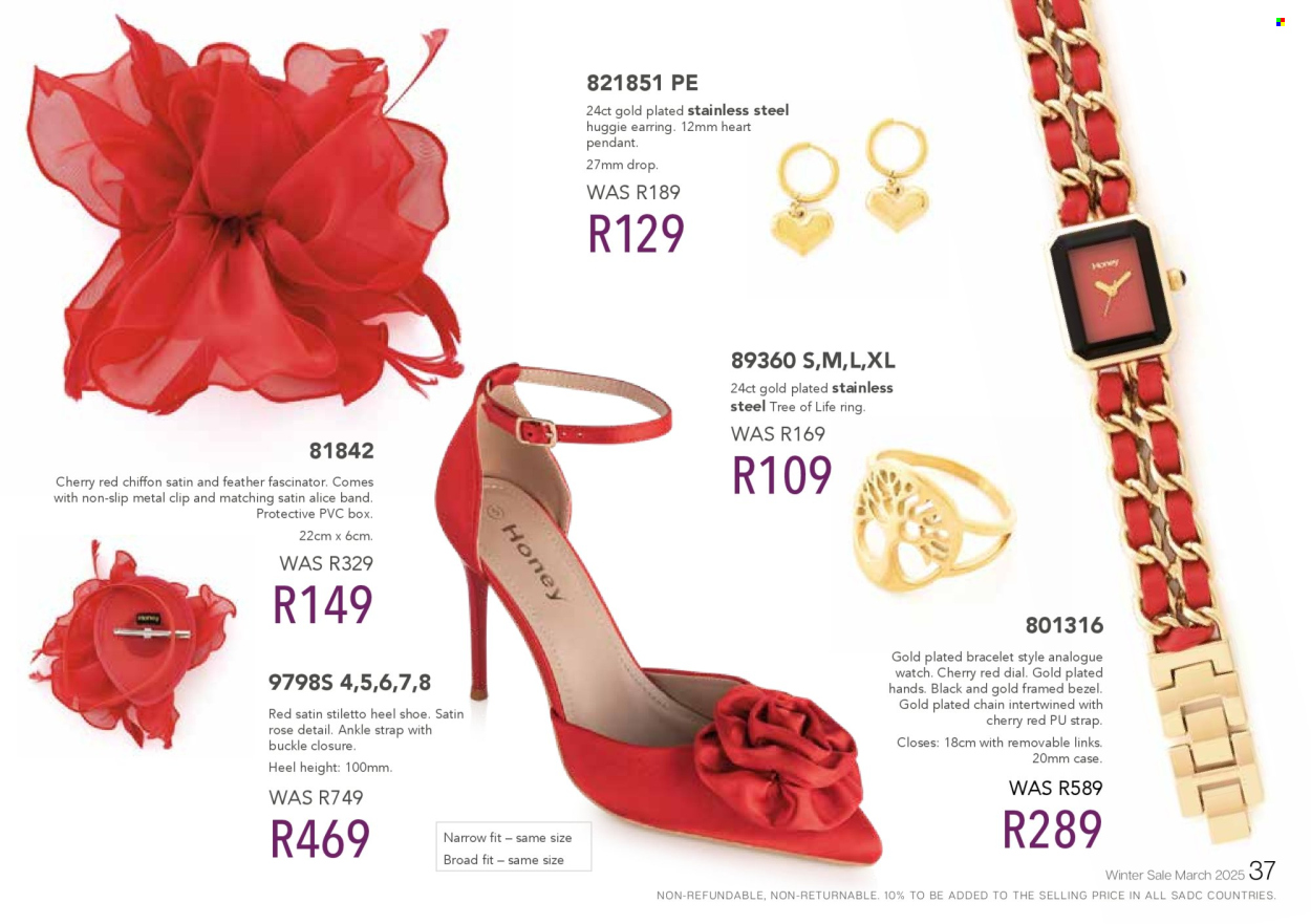 Honey specials. 