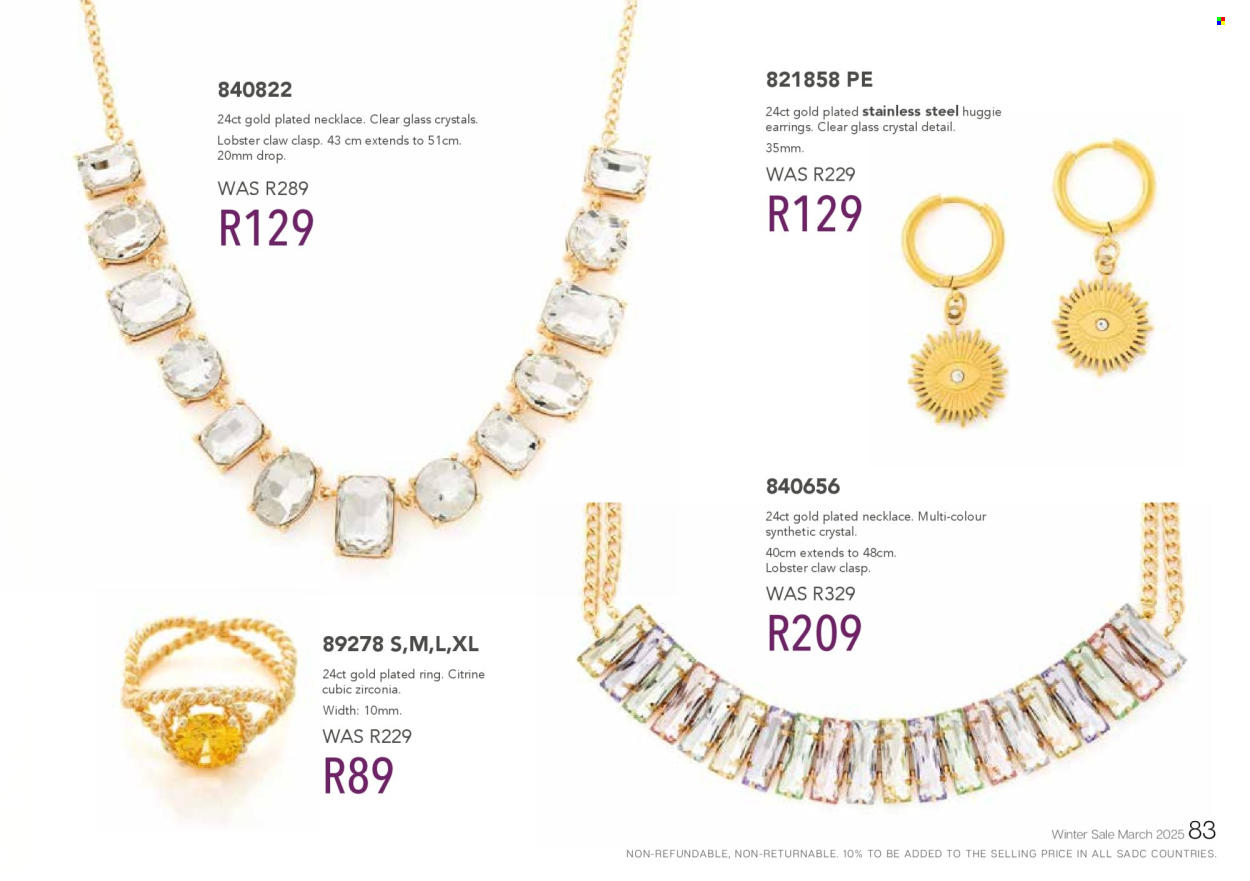 Honey specials. 