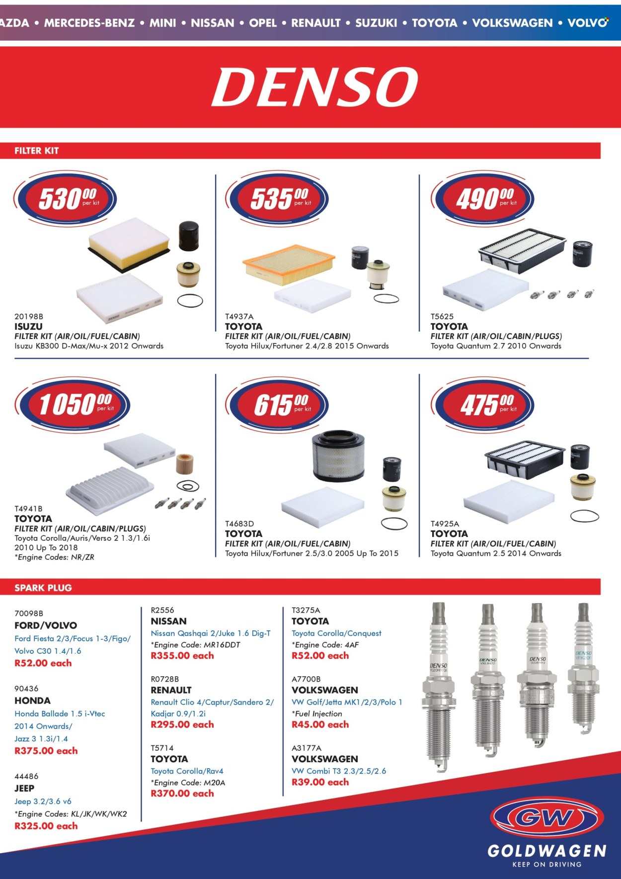 Goldwagen specials - 04.01.2025 - 05.31.2025. 