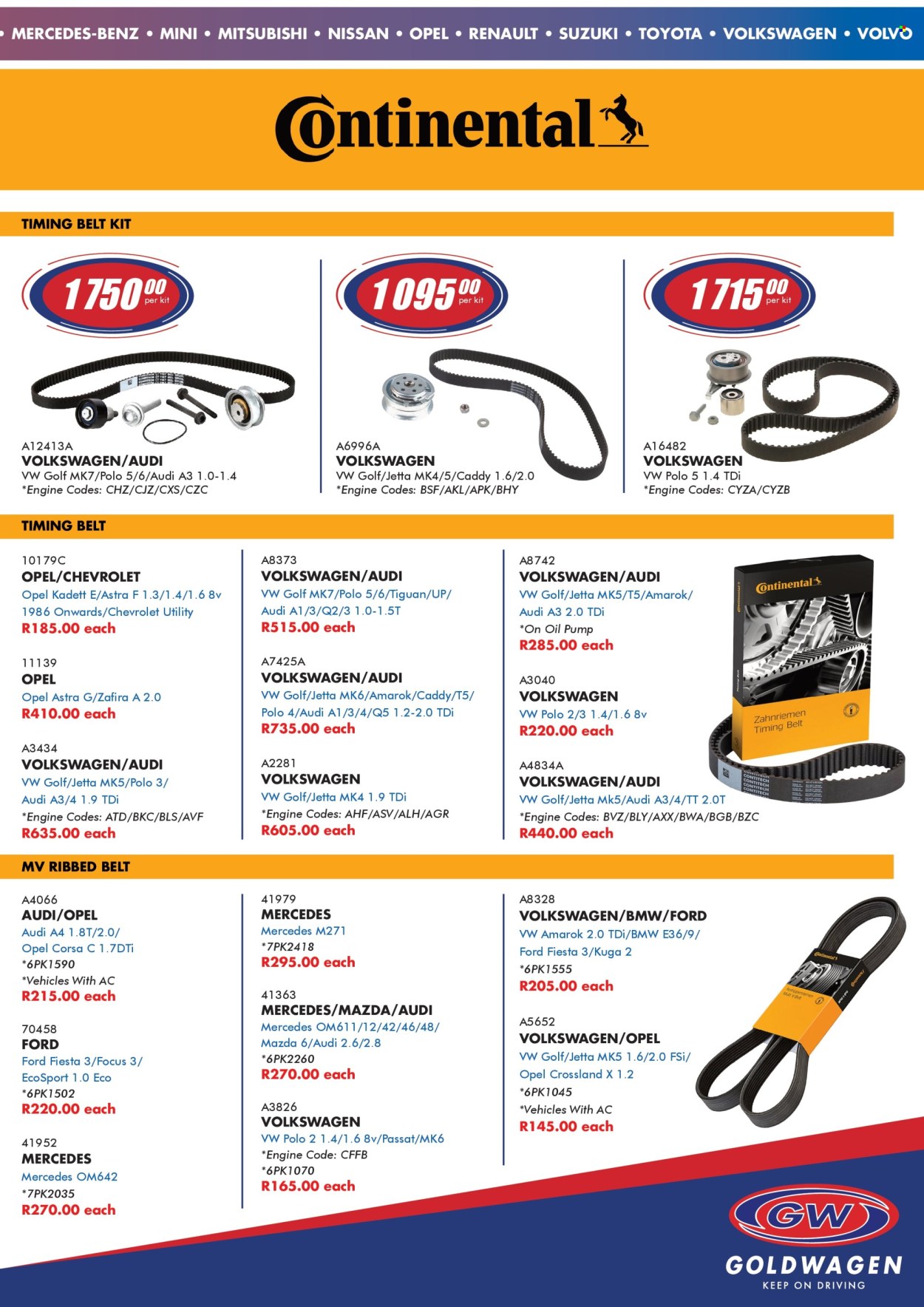 Goldwagen specials - 04.01.2025 - 05.31.2025. 