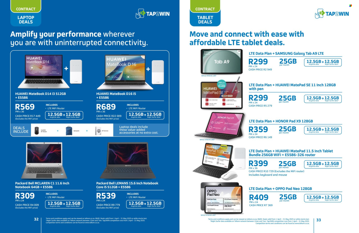 Telkom specials - 04.01.2025 - 05.31.2025. 