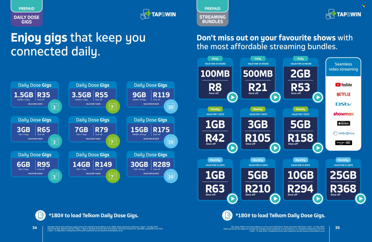Telkom specials - 04.01.2025 - 05.31.2025. 