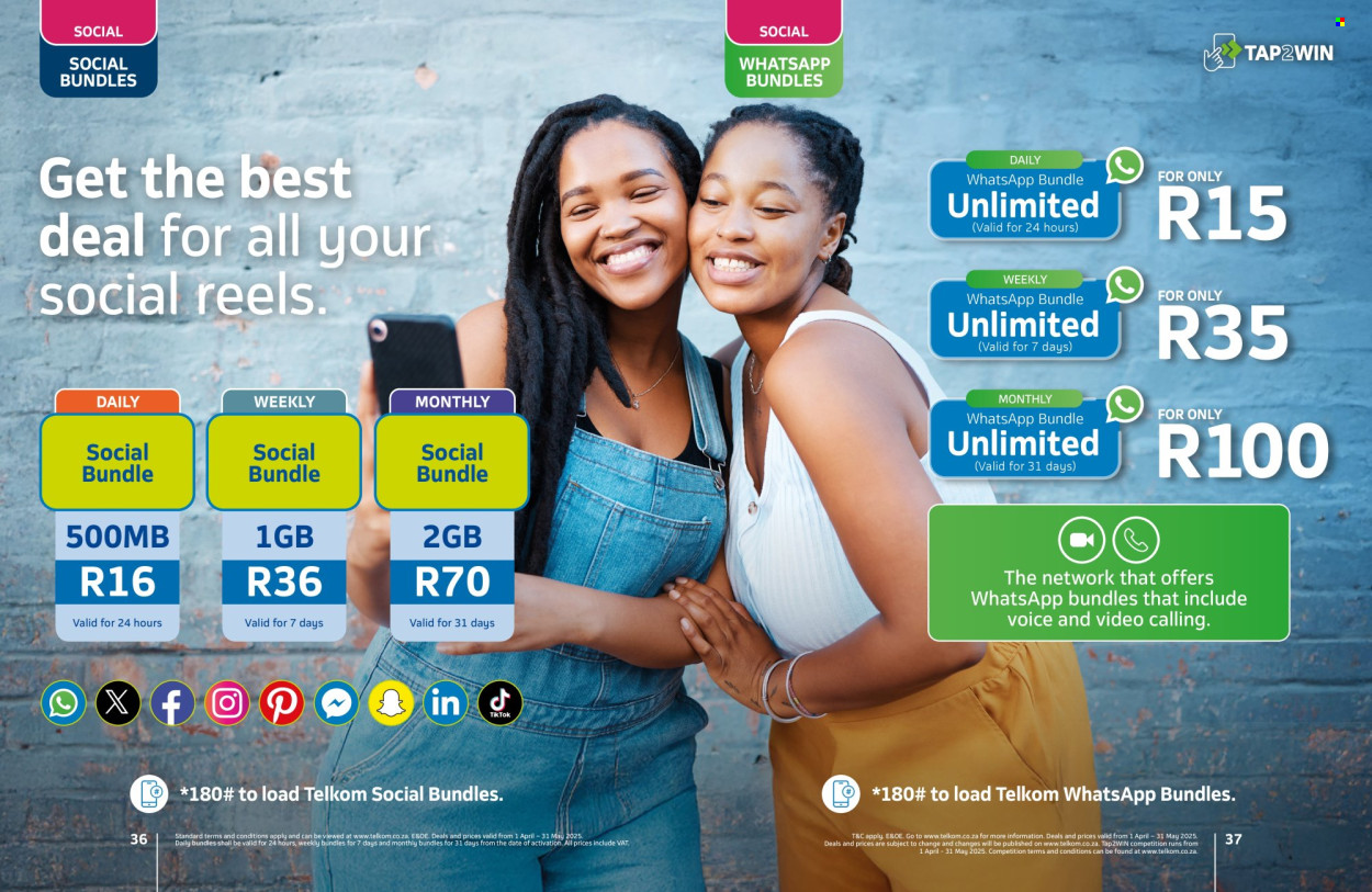 Telkom specials - 04.01.2025 - 05.31.2025. 