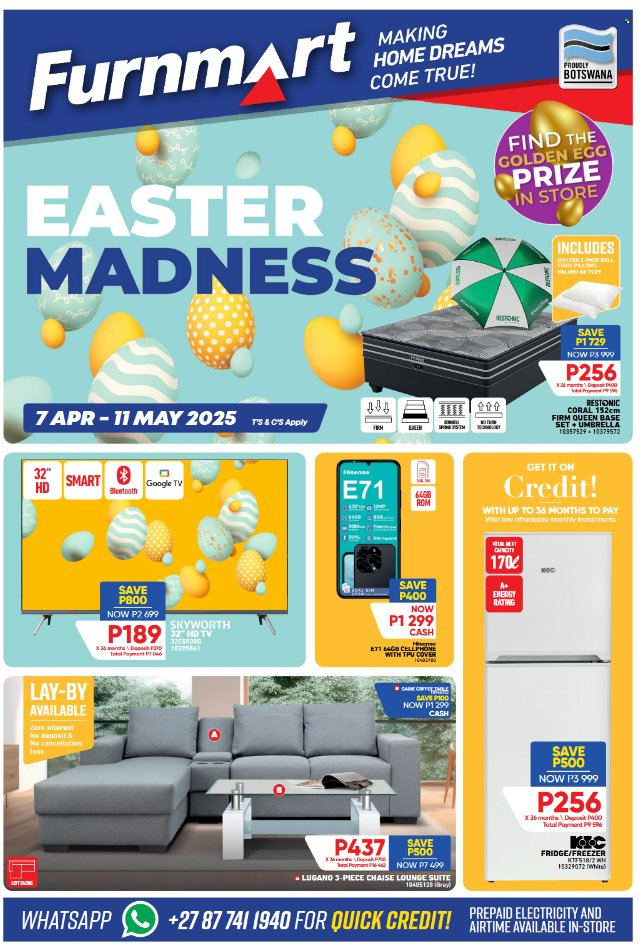 Furnmart specials - 04.07.2025 - 05.11.2025. 