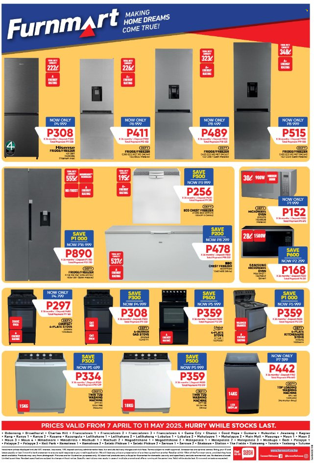 Furnmart specials - 04.07.2025 - 05.11.2025. 