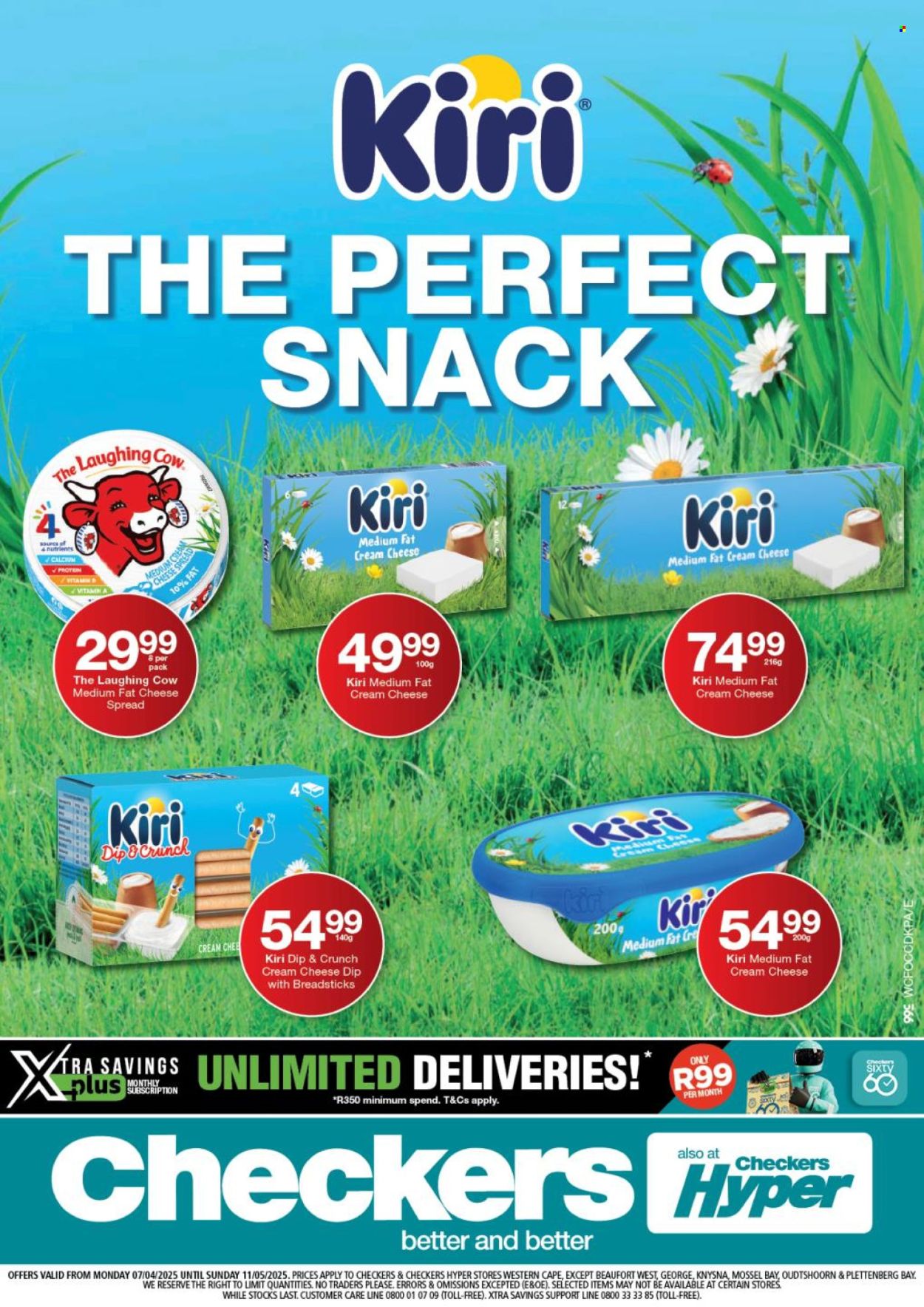 Checkers specials - 04.07.2025 - 05.11.2025. 