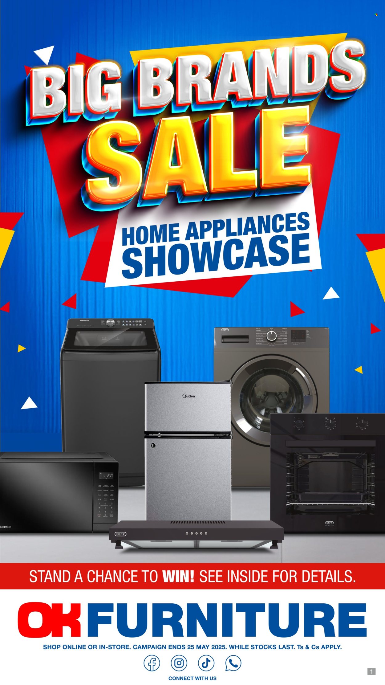 OK Furniture specials - 04.08.2025 - 05.25.2025. 