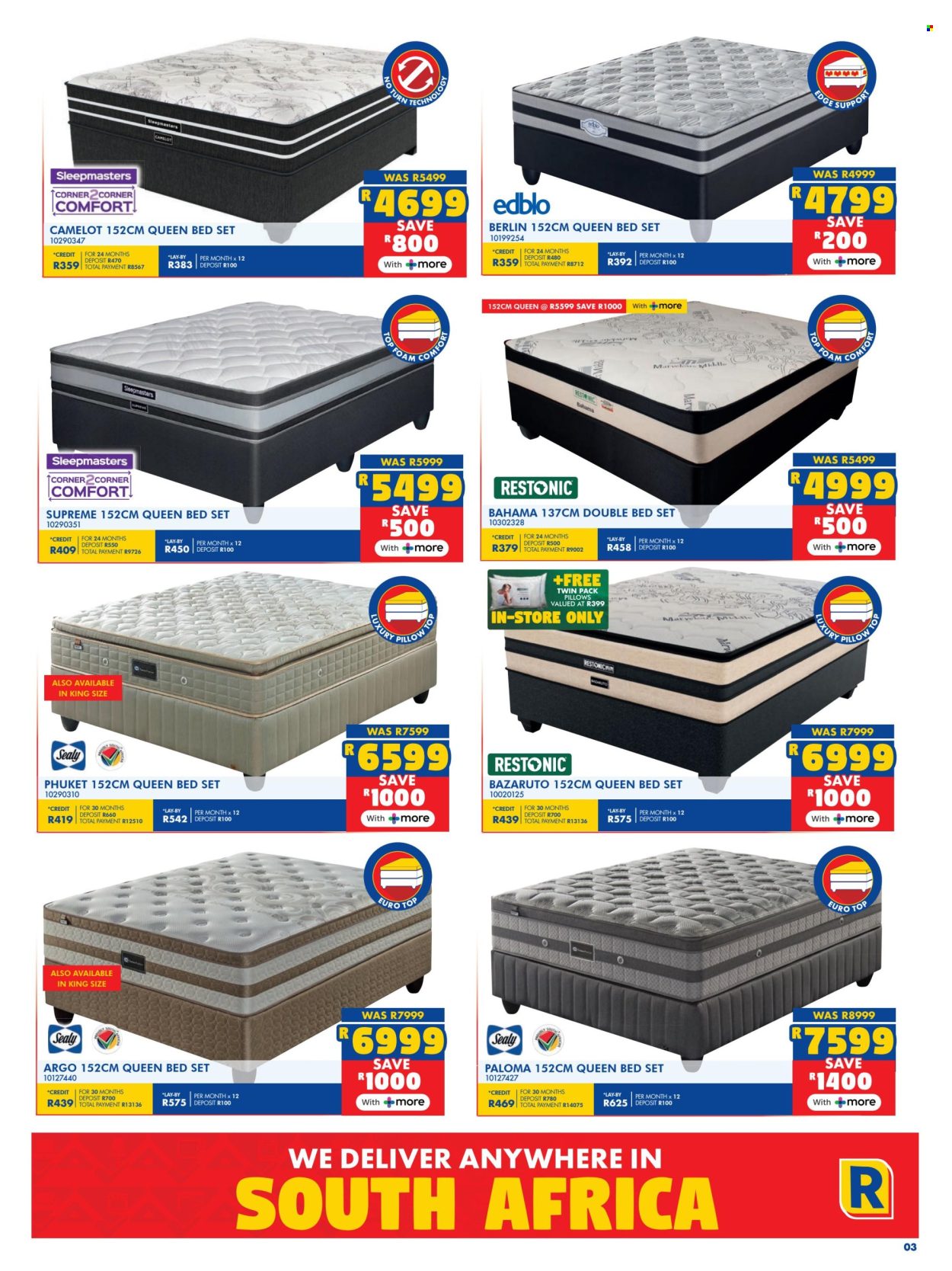Russells specials - 04.14.2025 - 05.18.2025. 