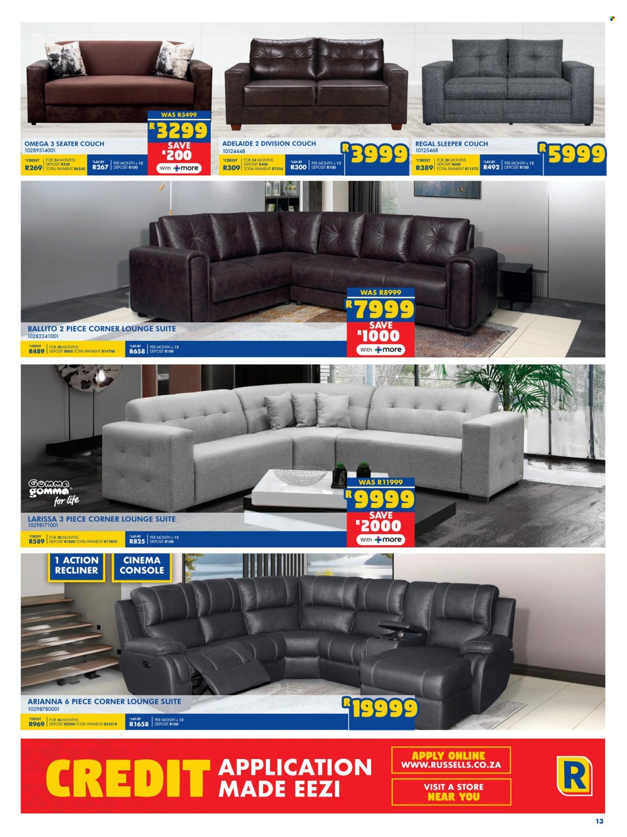 Russells specials - 04.14.2025 - 05.18.2025. 