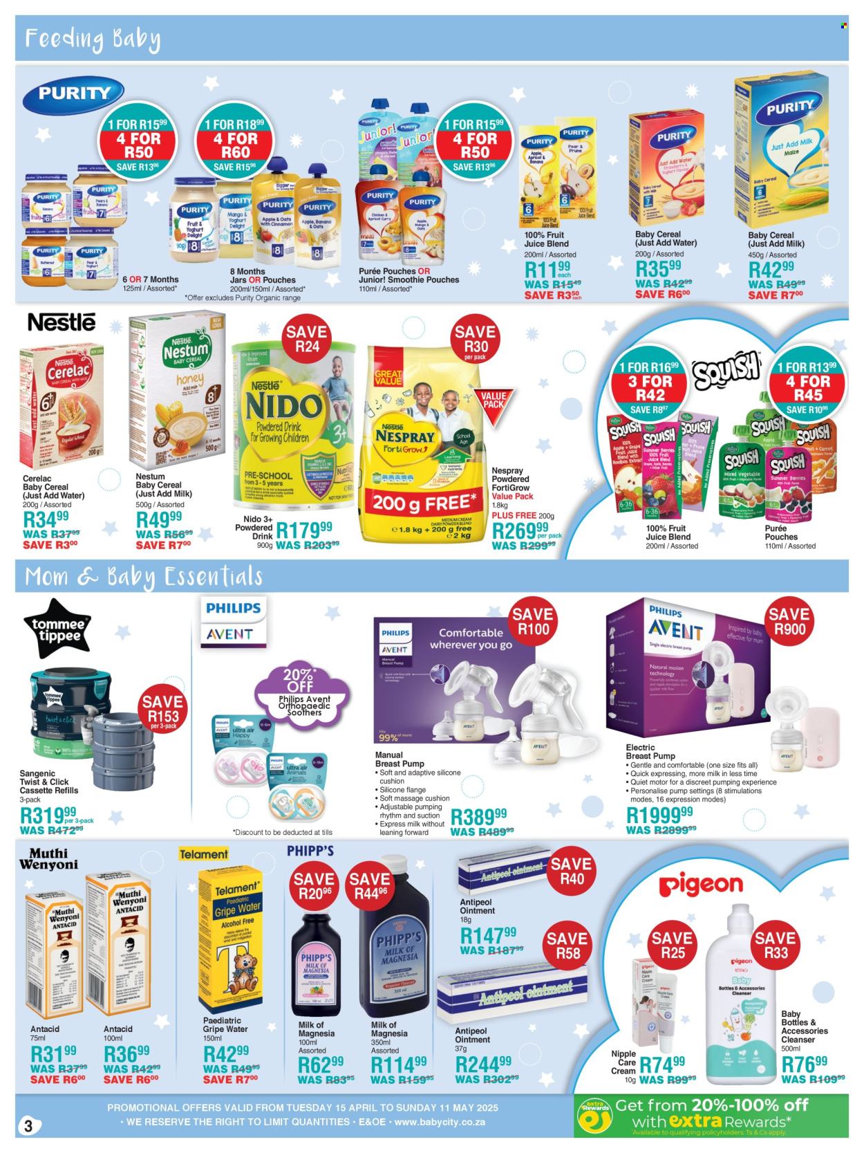 Baby City specials - 04.15.2025 - 05.11.2025. 