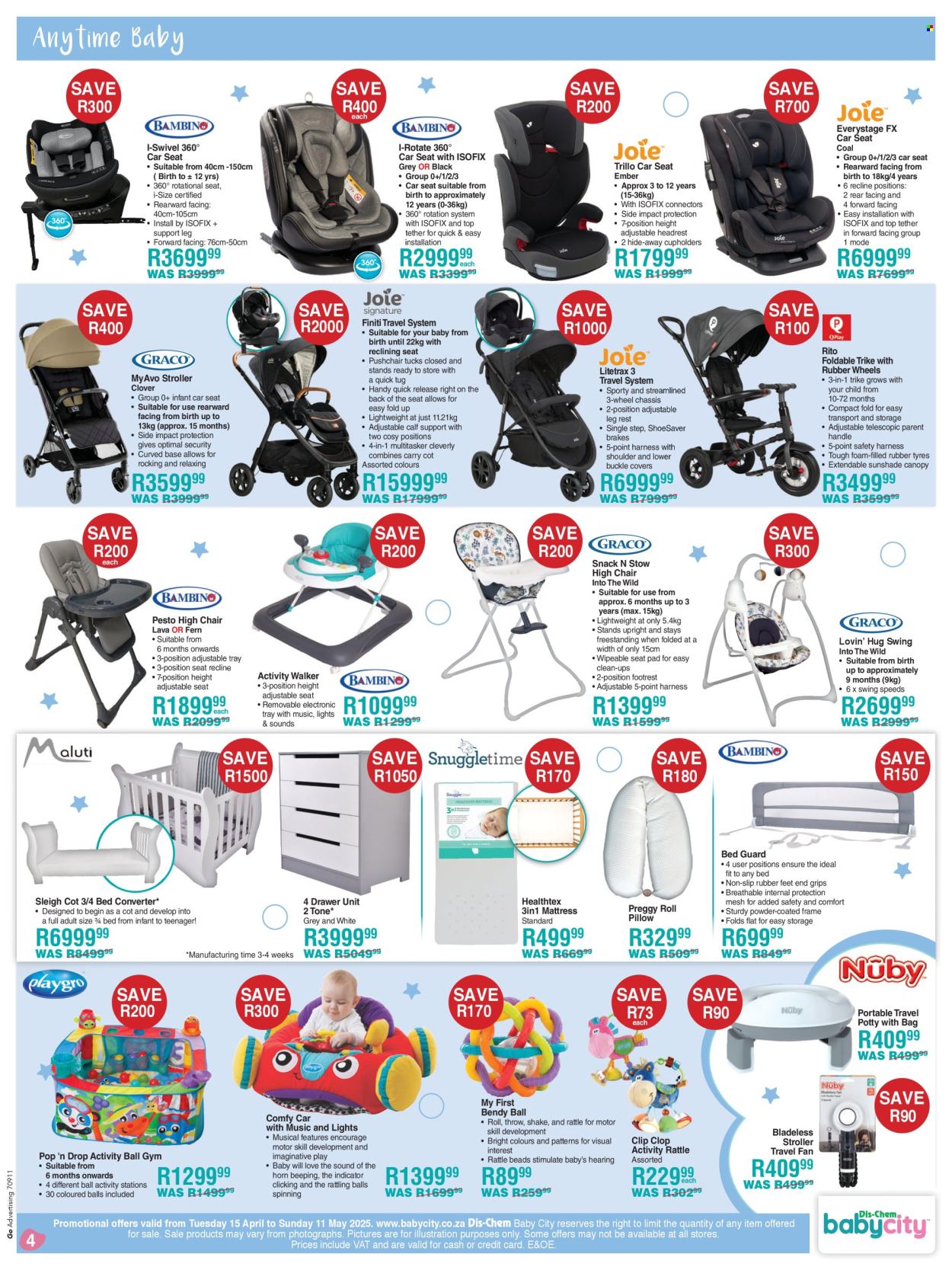Baby City specials - 04.15.2025 - 05.11.2025. 