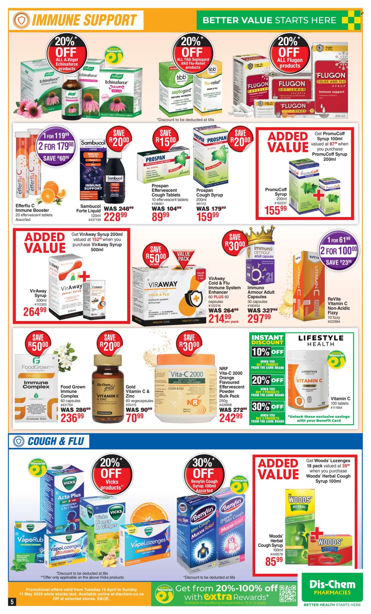 Dis-Chem specials - 04.15.2025 - 05.11.2025. 