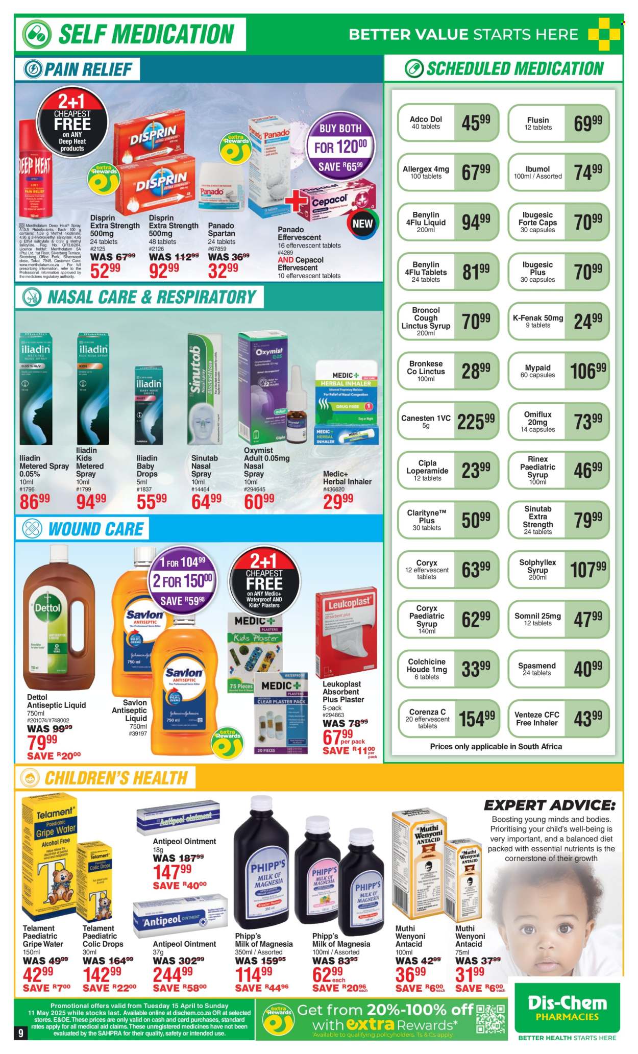 Dis-Chem specials - 04.15.2025 - 05.11.2025. 