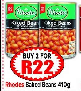 Rhodes Baked Beans 410g