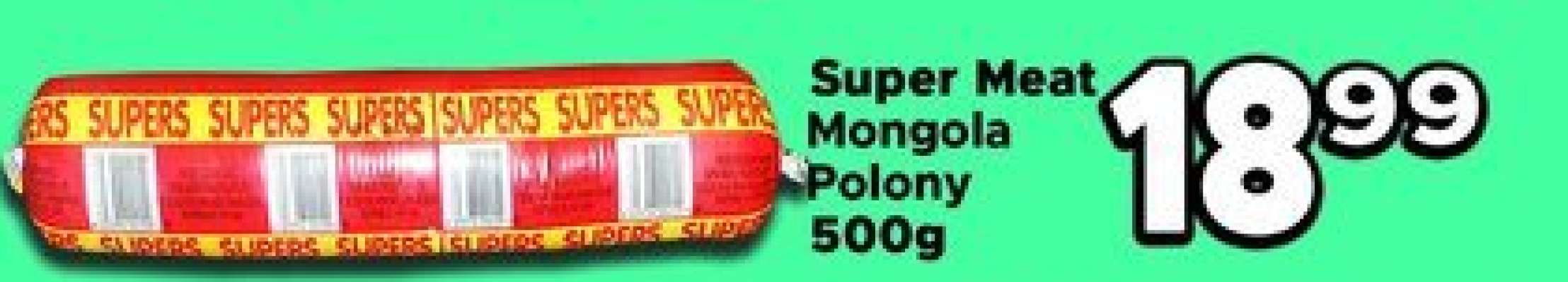 Super Meat Mongola Polony