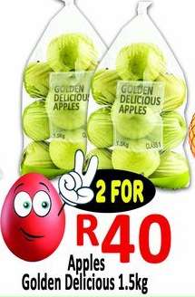 Apples Golden Delicious 1.5kg