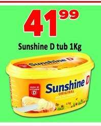 Sunshine D tub 1Kg