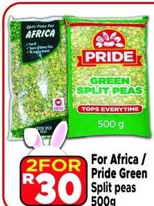 For Africa/Pride Green Split Peas