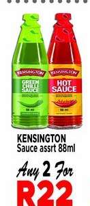 KENSINGTON Sauce asst 88ml
