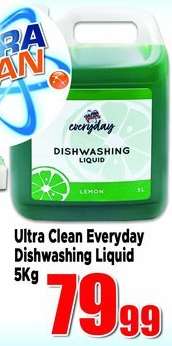 Ultra Clean Everyday Dishwashing Liquid