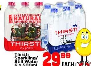 THIRSTI SPARKLING/STILL WATER