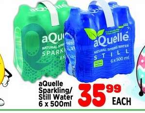 aQuellé Sparkling/Still Water
