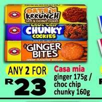 Casa mia ginger / choc chip chunky