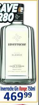 Inverroche Gin Range 750ml