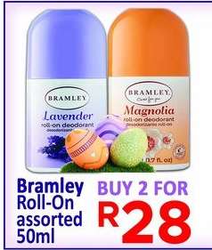 Bramley Roll-On assorted 50ml