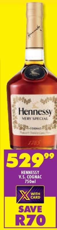 HENNESSY V.S. COGNAC 750ml