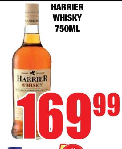 Harrier Whisky 750ml