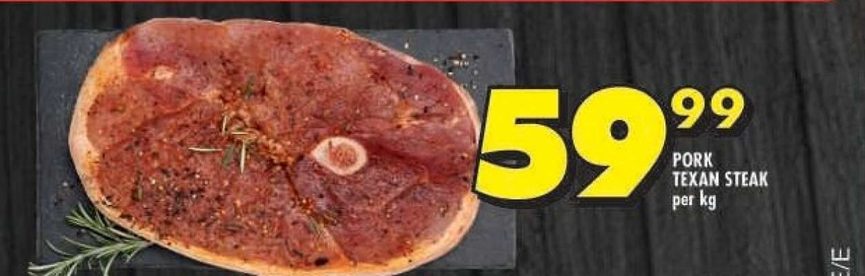 PORK TEXAN STEAK