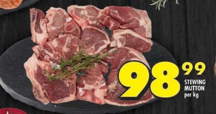 STEWING MUTTON