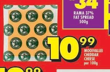 MOOVALLEI CHEDDAR CHEESE