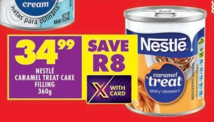 NESTLÉ CARAMEL TREAT CAKE FILLING 360g