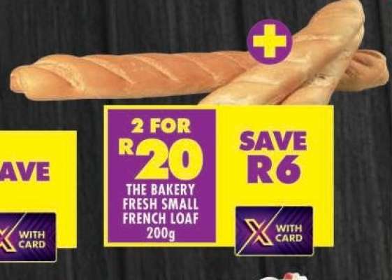 THE BAKERY FRESH SMALL FRENCH LOAF 200g