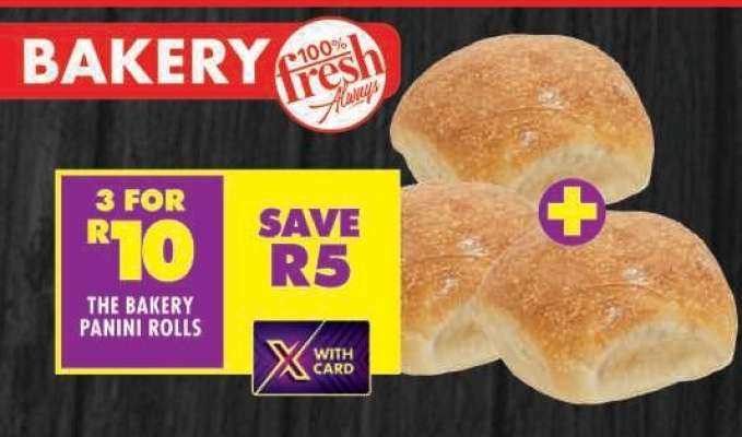 The Bakery Panini Rolls