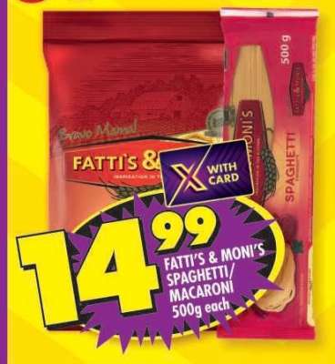 Fatti's & Moni's Spaghetti/Macaroni
