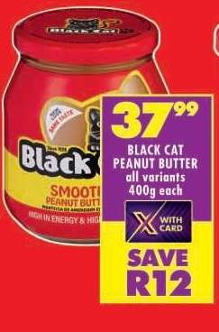 BLACK CAT PEANUT BUTTER