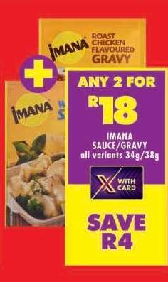 IMANA SAUCE/GRAVY