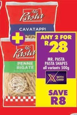 Mr. Pasta Pasta Shapes