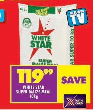 White Star Super Maize Meal-10Kg