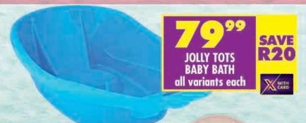 JOLLY TOTS BABY BATH