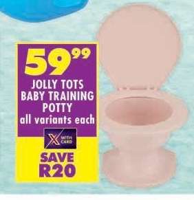 JOLLY TOTS BABY TRAINING POTTY