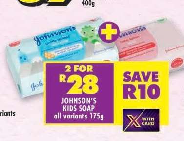 JOHNSON'S KIDS SOAP