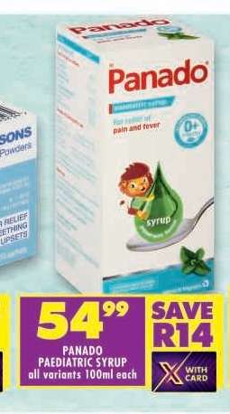 PANADO PAEDIATRIC SYRUP