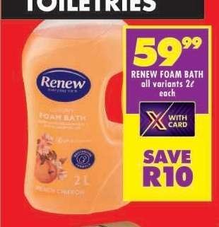 Renew Foam Bath