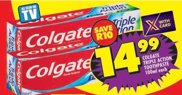 Colgate Triple Action Toothpaste