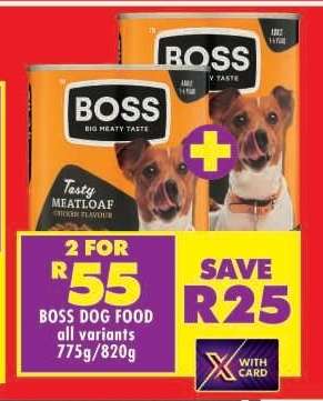BOSS DOG FOOD