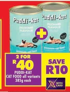 Puddi-kat Cat Food